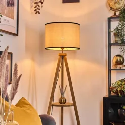 Luminaires Scandinaves-hofstein Chellas Lampadaire Écru, 1 lumière
