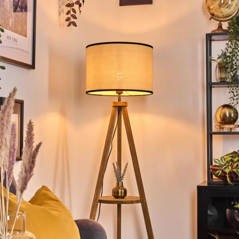 Luminaires Scandinaves-hofstein Chellas Lampadaire Écru, 1 lumière