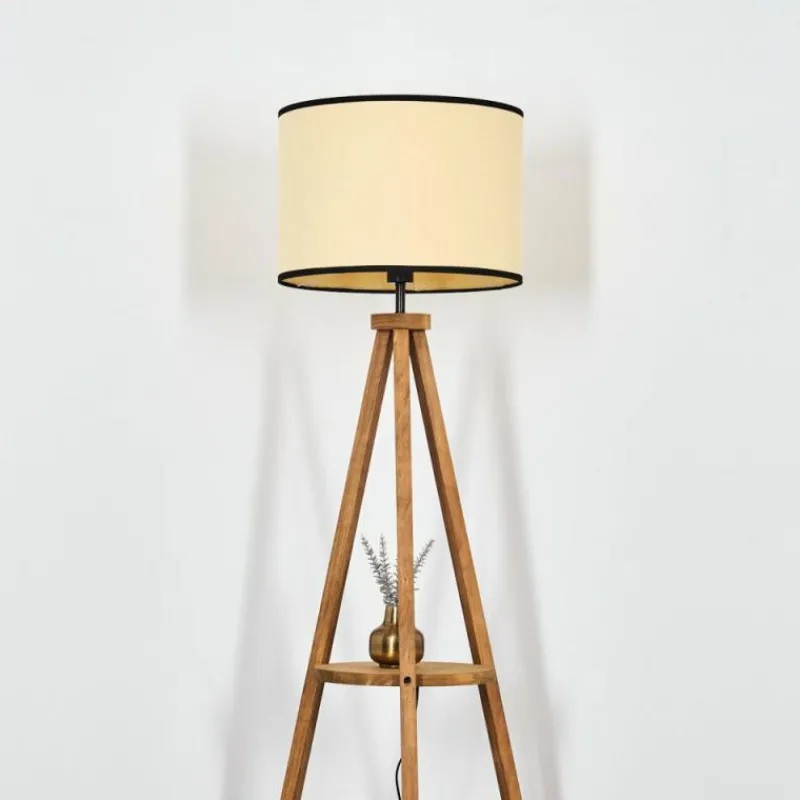 Luminaires Scandinaves-hofstein Chellas Lampadaire Écru, 1 lumière