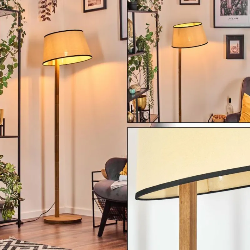 Luminaires Scandinaves-hofstein Chellas Lampadaire Écru, 1 lumière