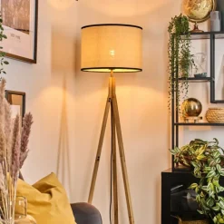 Luminaires Scandinaves-hofstein Chellas Lampadaire Écru, 1 lumière