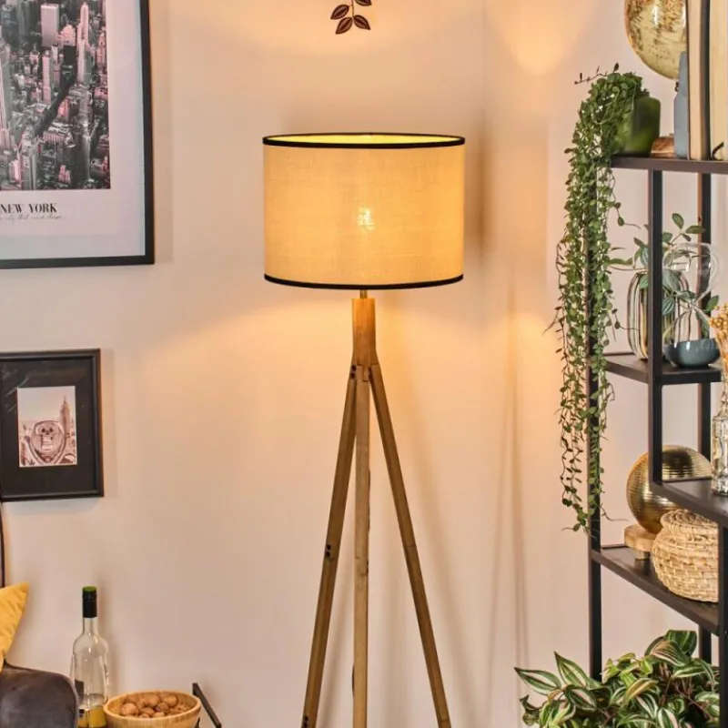 Luminaires Scandinaves-hofstein Chellas Lampadaire Écru, 1 lumière