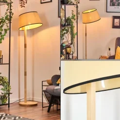 Luminaires Scandinaves-hofstein Chellas Lampadaire Écru, 1 lumière