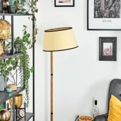 Lampes En Tissu-hofstein Chellas Lampadaire Écru, 1 lumière