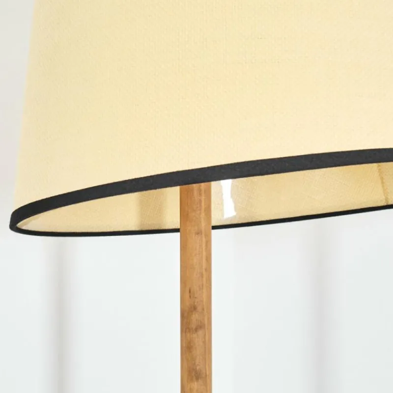 Lampes En Tissu-hofstein Chellas Lampadaire Écru, 1 lumière