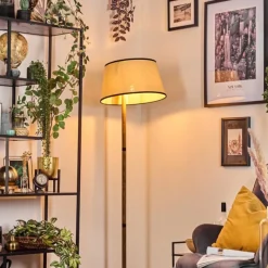 Lampes En Tissu-hofstein Chellas Lampadaire Écru, 1 lumière