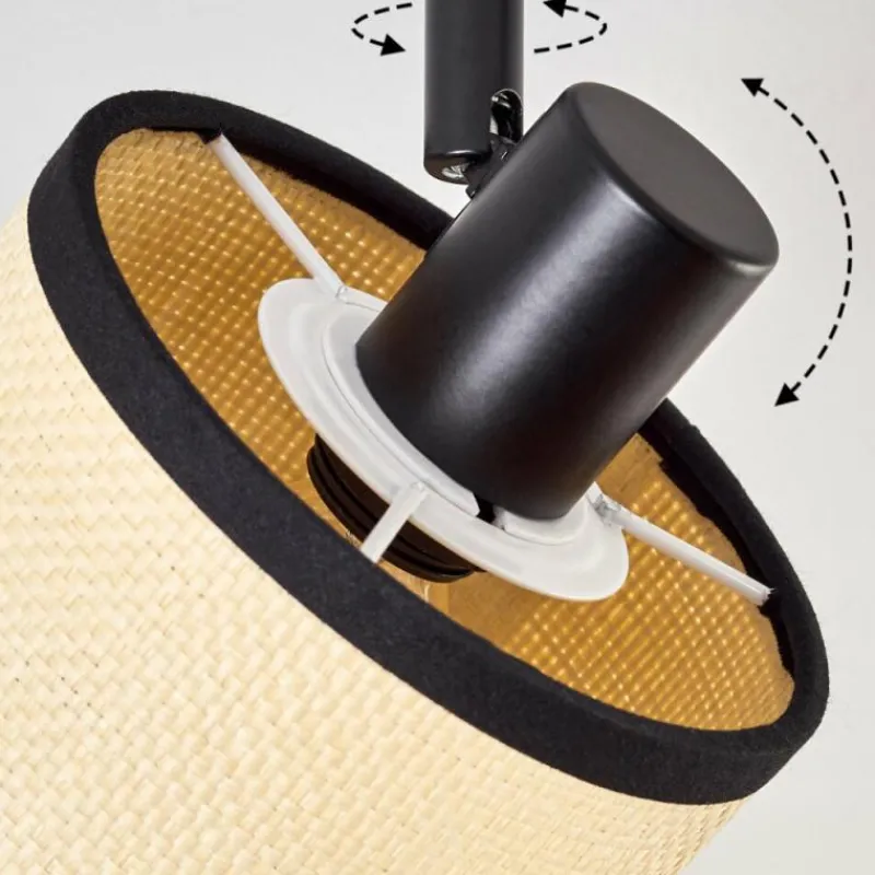 Luminaires Scandinaves-hofstein Chellas Plafonnier Noir, 3 lumières