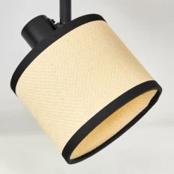 hofstein Chellas Plafonnier Noir, 4 lumières