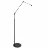 Luminaires Steinhauer Chic Lampadaire Noir, 1 lumière* Lampadaires Et Lampes Sur Pied