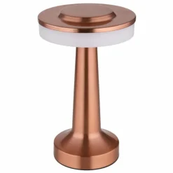 Luminaires Globo Lighting CHLOEY Lampe à poser LED Cuivre, Blanc, 1 lumière* Éclairage Led