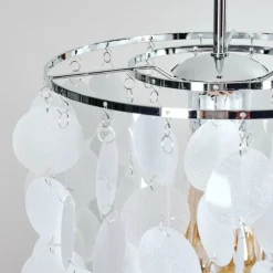 Luminaires Antiques-hofstein Ciora Suspension, Suspension Chrome, 1 lumière