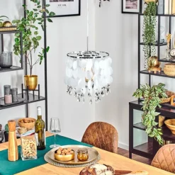 Luminaires Antiques-hofstein Ciora Suspension, Suspension Chrome, 1 lumière