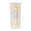 Luminaires Lucide CLAIRE Lampe murale d´extérieur Blanc, 2 lumières