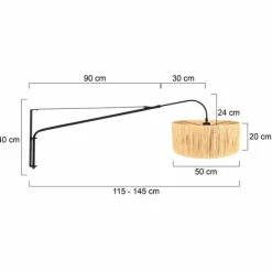 Luminaires Steinhauer Classy Applique murale Noir, 1 lumière* Appliques