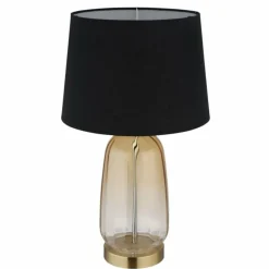 Luminaires Globo Lighting Classy Lampe à poser Ambre, Laiton, 1 lumière