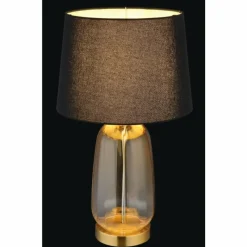 Luminaires Globo Lighting Classy Lampe à poser Ambre, Laiton, 1 lumière