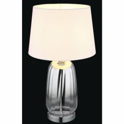 Luminaires Globo Lighting Classy Lampe à poser Chrome, Argenté, 1 lumière