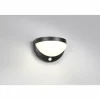 Luminaires Reality Cobre Applique murale LED Noir, 1 lumière, Détecteur de mouvement