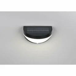 Luminaires Reality Cobre Applique murale LED Noir, 1 lumière, Détecteur de mouvement
