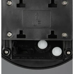 Luminaires Reality Cobre Applique murale LED Noir, 1 lumière, Détecteur de mouvement