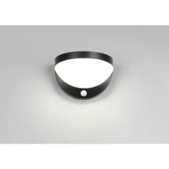 Luminaires Reality Cobre Applique murale LED Noir, 1 lumière, Détecteur de mouvement