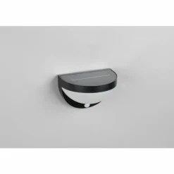 Luminaires Reality Cobre Applique murale LED Noir, 1 lumière, Détecteur de mouvement