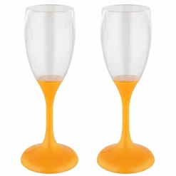 Luminaires Globo Lighting Coen Lampe à poser LED Orange, 1 lumière* Éclairage Led