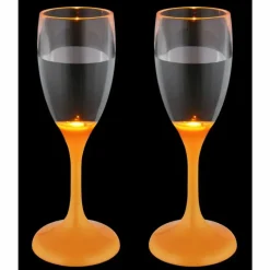 Luminaires Globo Lighting Coen Lampe à poser LED Orange, 1 lumière* Éclairage Led