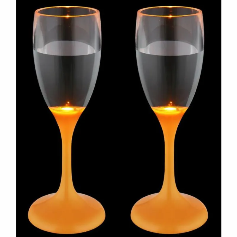 Luminaires Globo Lighting Coen Lampe à poser LED Orange, 1 lumière* Éclairage Led