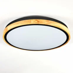 hofstein Coentral Plafonnier, Panel LED Blanc, 1 lumière, Télécommandes