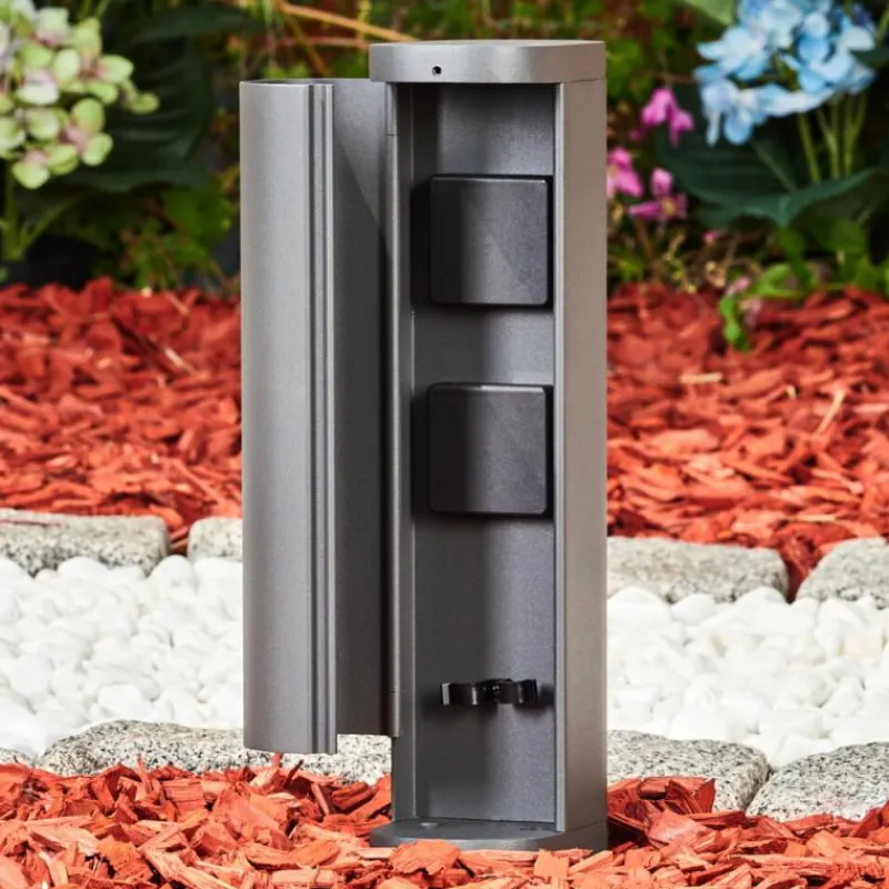 hofstein collonette des prises Reigolil Anthracite, Noir