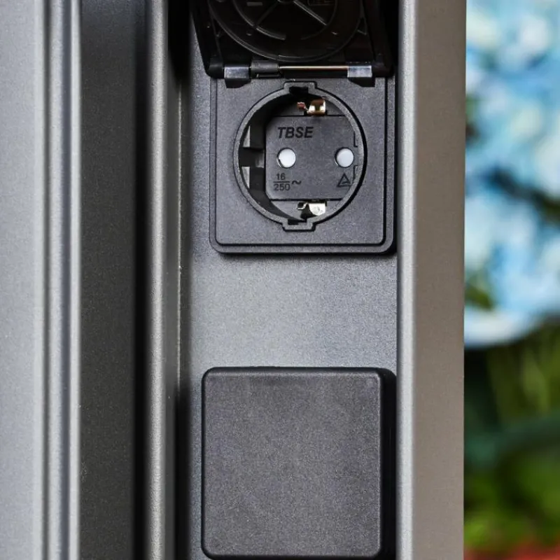 hofstein collonette des prises Reigolil Anthracite, Noir