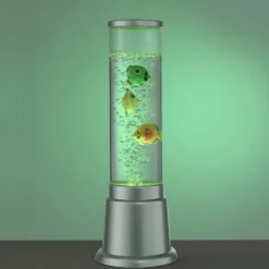 Luminaires Leuchten Direkt Colonne d'eau Leuchten-Direkt AVA LED Argenté, 1 lumière, Changeur de couleurs* Éclairage Led