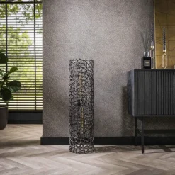 hofstein Cortecega Lampadaire Noir, 2 lumières* Lampadaires Et Lampes Sur Pied