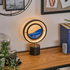 hofstein Cotas Lampe à poser LED Noir, 1 lumière