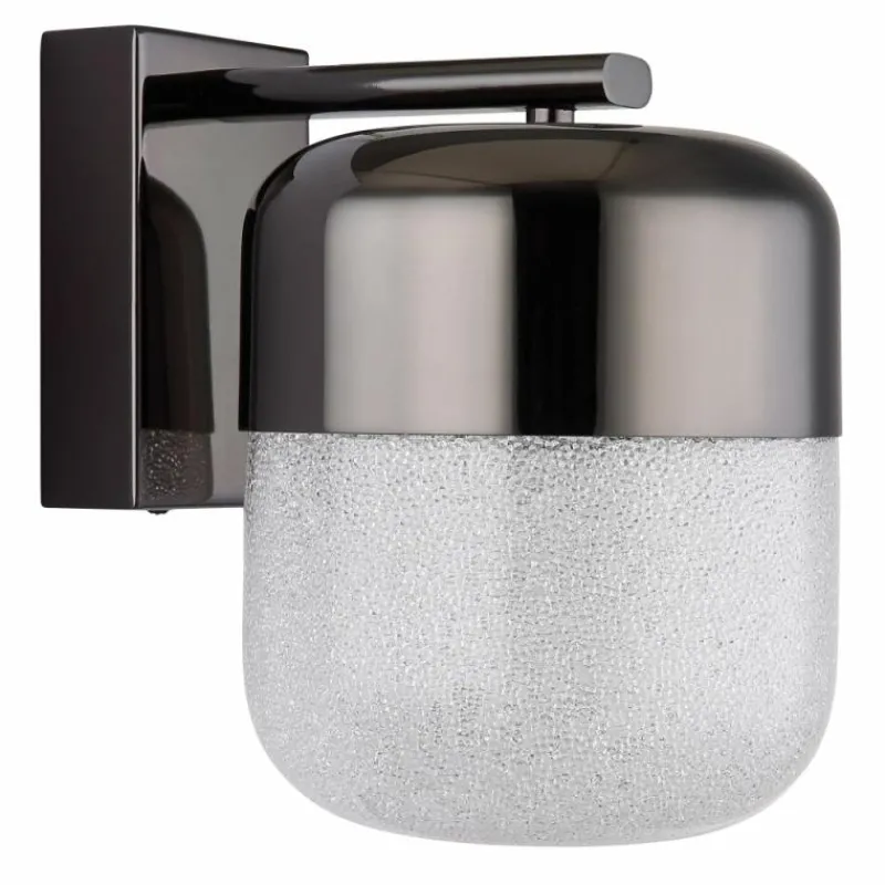 Luminaires Globo Lighting Cristallica Applique murale LED Anthracite, 1 lumière