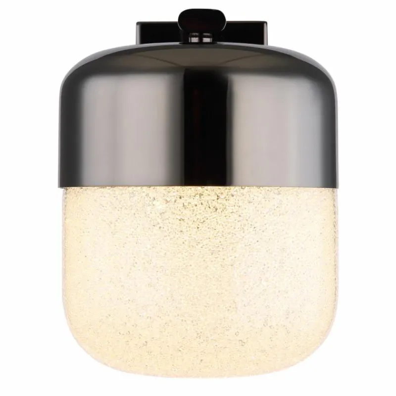 Luminaires Globo Lighting Cristallica Applique murale LED Anthracite, 1 lumière