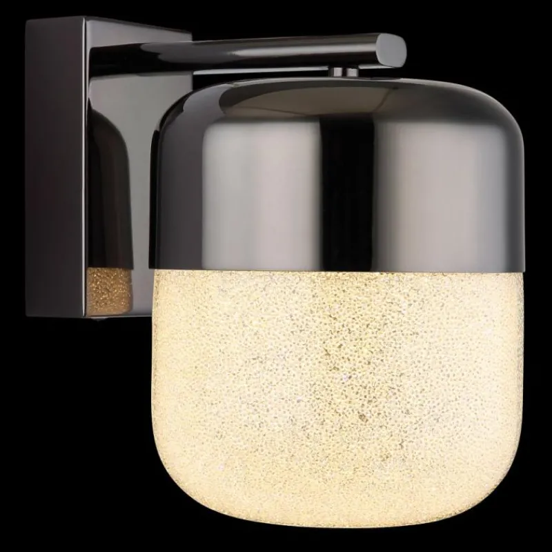 Luminaires Globo Lighting Cristallica Applique murale LED Anthracite, 1 lumière