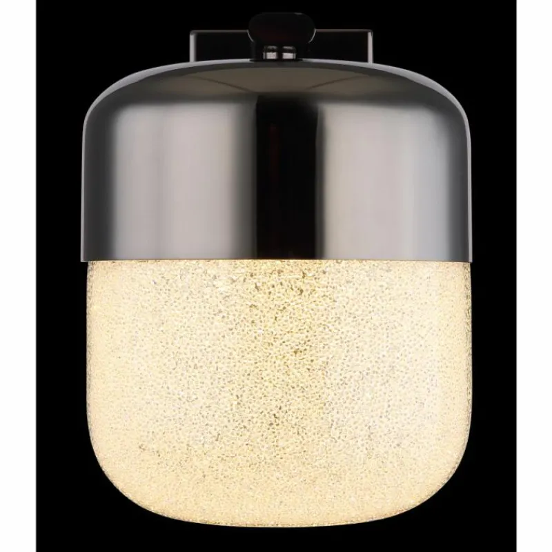 Luminaires Globo Lighting Cristallica Applique murale LED Anthracite, 1 lumière