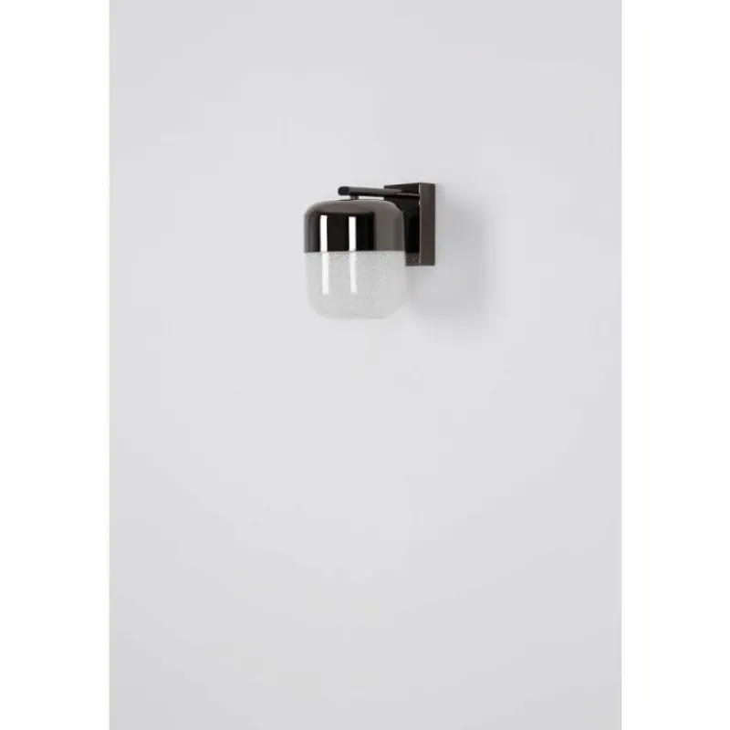 Luminaires Globo Lighting Cristallica Applique murale LED Anthracite, 1 lumière