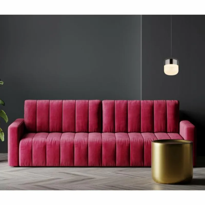 Luminaires Globo Lighting Cristallica Suspension LED Anthracite, 1 lumière