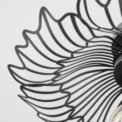 Luminaires Rustiques-hofstein Cristelo Plafonnier Noir, 1 lumière