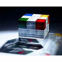 Luminaires Tecnolumen Cubelight Tecnolumen Lampe à poser LED Multicolore, Clair, 1 lumière