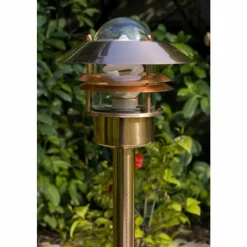 Luminaires Nordlux Cuivre Nordlux Stehleuchte Blokhus Cuivre, Transparent, 1 lumière