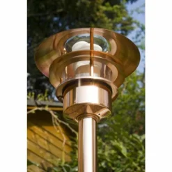 Luminaires Nordlux Cuivre Nordlux Stehleuchte Blokhus Cuivre, Transparent, 1 lumière