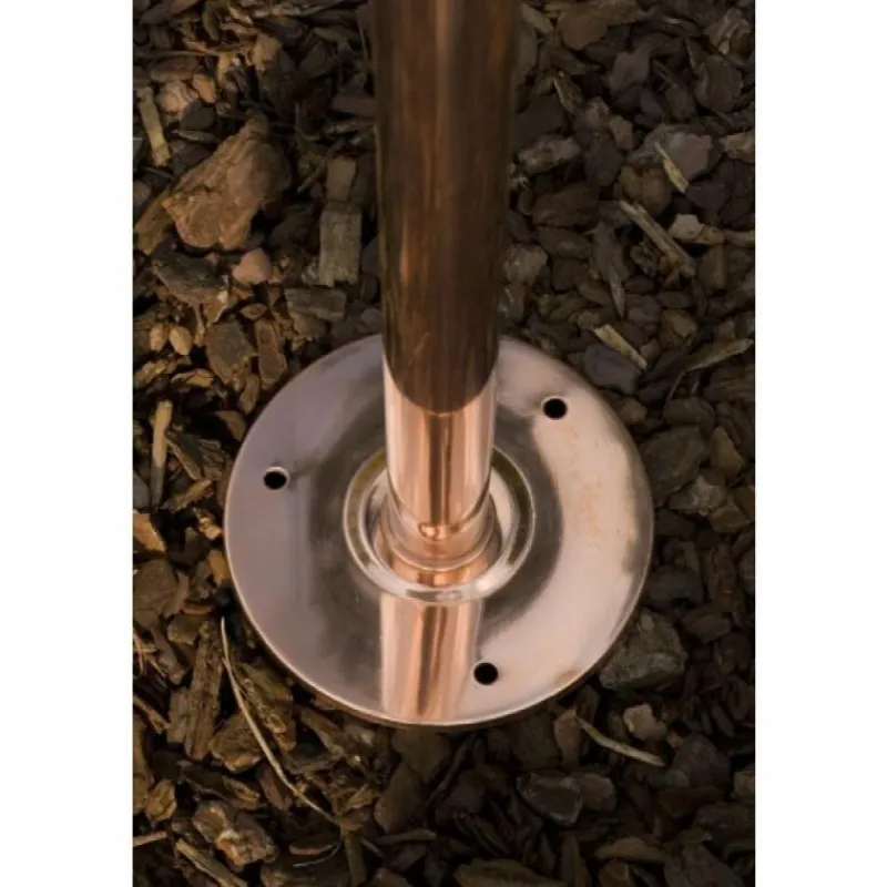 Luminaires Nordlux Cuivre Nordlux Stehleuchte Blokhus Cuivre, Transparent, 1 lumière