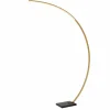 Lampes Dorées-Luminaires Lucide CURVE Lampadaire LED Noir, 1 lumière
