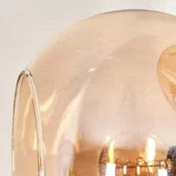 hofstein Dagan Lampadaire Ambre, 5 lumières