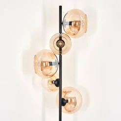 hofstein Dagan Lampadaire Ambre, 5 lumières