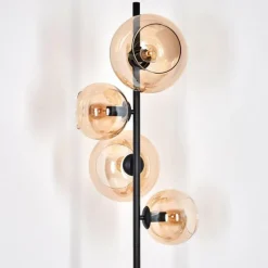 hofstein Dagan Lampadaire Ambre, 4 lumières